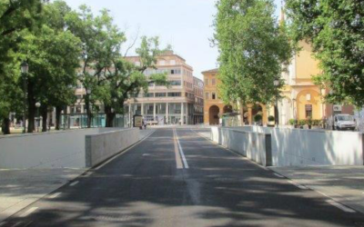 Il parcheggio interrato di Piazza della Vittoria